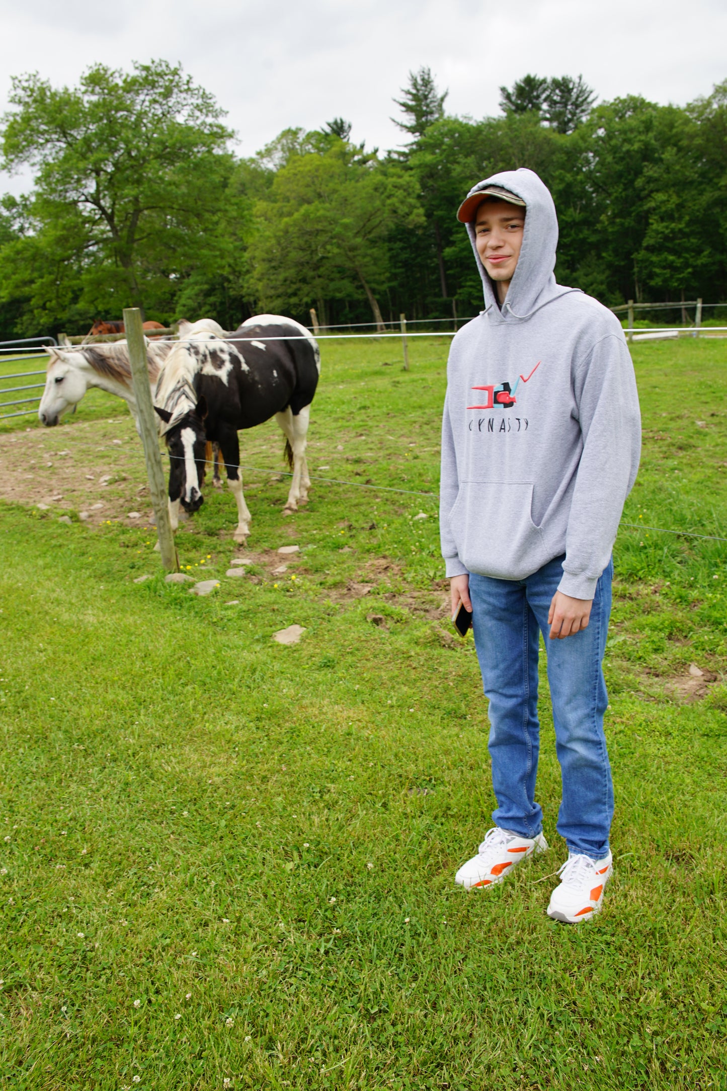 GRAY HOODIE - 2021